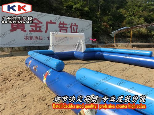 趣味/通道 〖新春爆款足球門〗廠家直銷  趣味運動 充氣足球門 沙灘球門