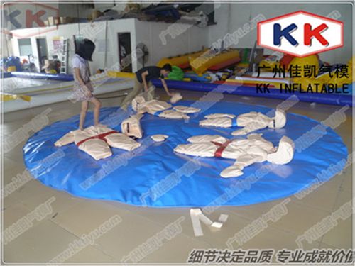 趣味/通道 〖廠家直銷〗定制充氣趣味運動  充氣相撲服 充氣卡通人偶服裝原始圖片3