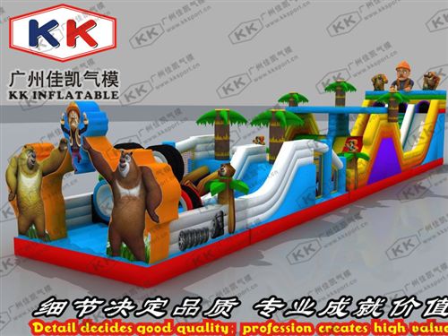 樂園/組合 佳凱榮譽(yù)出品飛機(jī)大型充氣游樂園兒童陸地娛樂設(shè)備充氣城堡娛樂城