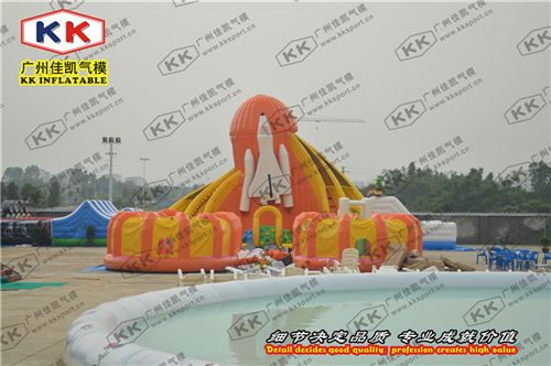 樂園/組合 佳凱榮譽出品飛機大型充氣游樂園兒童陸地娛樂設備充氣城堡ylc