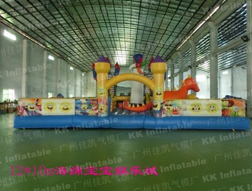 樂園/組合 佳凱定制充氣蹦床屋子ylc游樂園游樂設備充氣彈跳床廠家直銷
