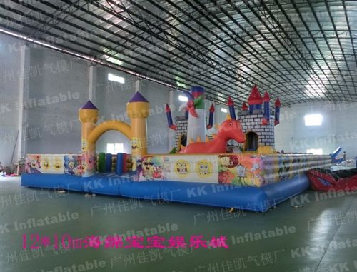 樂園/組合 佳凱廠家直銷充氣ylc 海綿寶寶充氣城堡 兒童游戲樂園 蹦蹦床原始圖片3