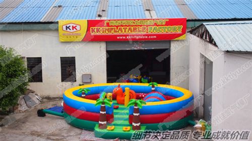充氣蹦床組合 佳凱廠家充氣蹦蹦床汽車造型充氣城堡充氣滑梯白色汽車模型蹦床