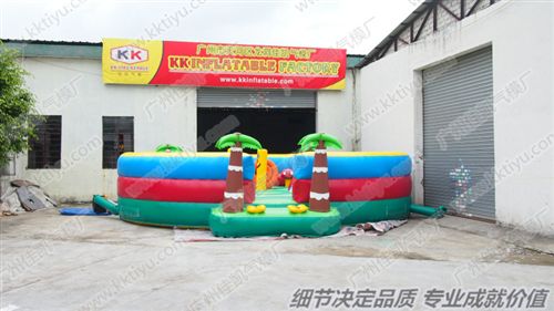 充氣蹦床組合 佳凱定制蝸牛小花清新蹦蹦床橢圓兒童充氣彈跳床商用經營充氣蹦床原始圖片3