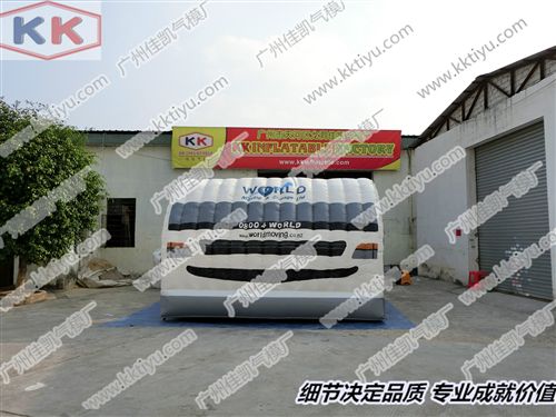 充氣蹦床組合 佳凱廠家充氣蹦蹦床汽車造型充氣城堡充氣滑梯白色汽車模型蹦床原始圖片3