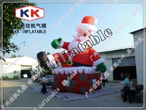 節日裝飾 佳凱充氣圣誕老人圣誕裝飾品商場布置節日禮品圣誕樹圣誕老人公仔原始圖片3
