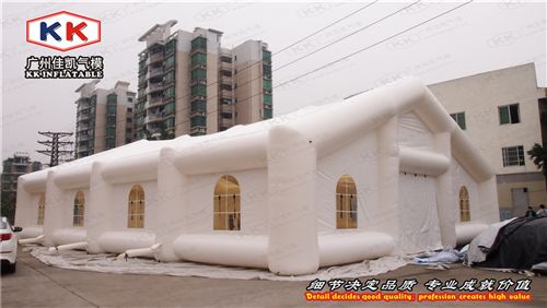 帳篷 佳凱廠家直銷充氣純白大帳篷鼓吹帳篷房屋造型充氣帳篷優質品質