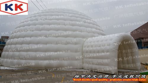 帳篷 佳凱優質出品喜羊羊戶外閉氣帳篷藍色四面通達充氣帳篷廠家直銷