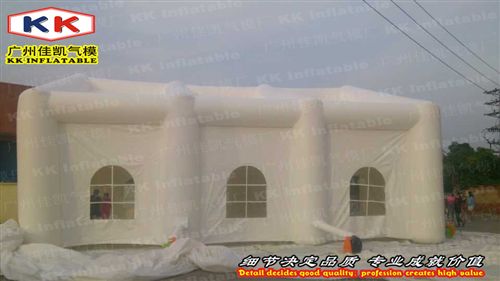帳篷 廠家直銷定制 充氣白色戶外帳篷 商用展覽廣告 充氣燈光婚宴帳篷原始圖片2