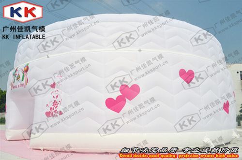 帳篷 廠家直銷定制 充氣白色戶外帳篷 商用展覽廣告 充氣燈光婚宴帳篷
