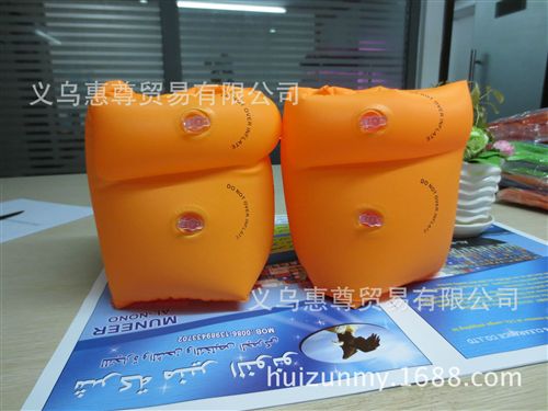 充氣夏季水上產(chǎn)品 加厚泳圈 pvc充氣水袖 批發(fā) 成人/兒童充氣手臂圈 圓水袖(一對)原始圖片3
