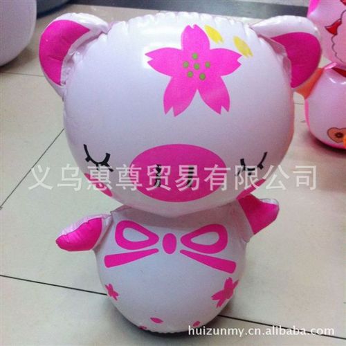 充氣不倒翁 供應(yīng)新款粉豬 充氣不倒翁批發(fā) 兒童拳擊益智 充氣玩具 多款可選原始圖片3