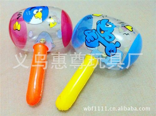 充氣錘子 充氣錘 硬柄千噸錘 印花充氣錘小號(hào) 憤怒的小鳥充氣錘子