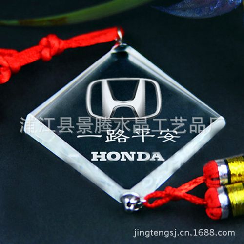 水晶汽車掛件 廠家批發定制水晶佛像掛飾 佛教用品水晶掛件 水晶汽車掛件定做