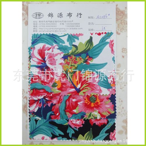 仿牛仔印花面料 【精品推薦】 供應高品質全棉斜紋彈力印花布 優質印花布