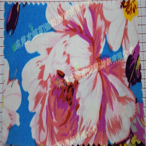 仿牛仔印花面料 批發供應150D活性仿牛仔印花布 時尚仿牛仔印花布面料原始圖片2