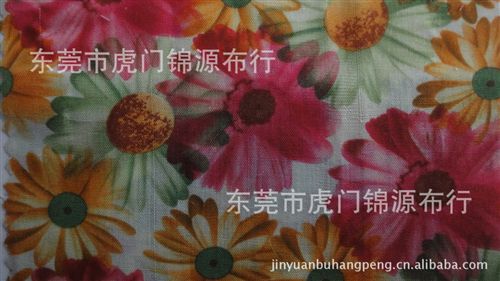 人棉印花 供應(yīng)優(yōu)質(zhì)人棉印花面料原始圖片3