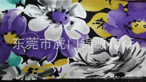 拉架印花 廠家供應(yīng)滌綸拉架印花/高纖維四面彈力布 主要用于服裝面料