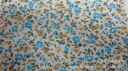 T/C印花布 滌棉印花印小碎花 純棉棉布印花面料 春夏女裝面料原始圖片3