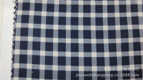 全滌印花布 滌棉印花布  色織印花面料 色織格子布 色織里布  滌棉布料原始圖片2