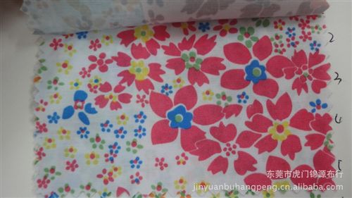 全滌印花布 A1248全滌印花面料  田園風格印花布 小碎花布 化纖面料原始圖片2