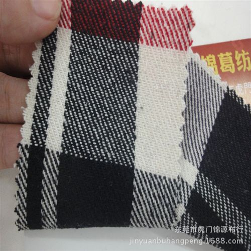 順毛格 順毛格 秋冬裝毛呢格子面料  現(xiàn)貨批發(fā)格子布原始圖片3