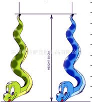 10、充氣水上動(dòng)物 12013蛇年充氣模型蛇 PVC成交58筆玩具蛇 外觀逼真 可以定制