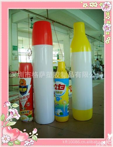 18、充氣氣模、PVC城堡 成交58筆PVC充氣氣模 王老吉涼茶加多寶廣告瓶子 紅牛飲料罐子