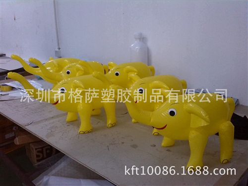 25、充氣公仔、 充氣動(dòng)物 pvc充氣卡通，充氣動(dòng)物，充氣雞，充氣長(zhǎng)頸鹿，充氣大象原始圖片2