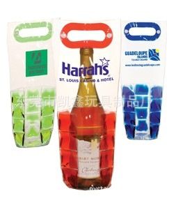 充氣冰桶 廠家直銷多色pvc袋冰酒套，冰酒袋，啤酒冰鎮(zhèn)酒套 紅酒套