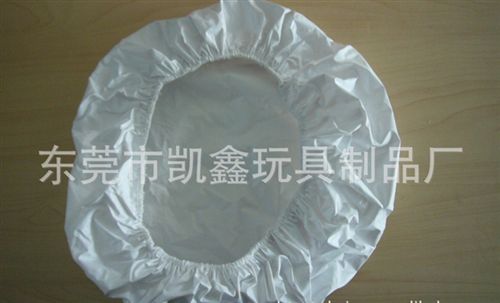 pvc袋子 大量浴帽批發(fā) pe條形浴帽 pvc浴帽 酒店 賓館 家庭防塵用原始圖片3