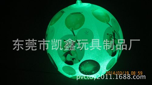 充氣手臂圈 PVC充氣發(fā)光球 充氣沙灘球 星星料閃光球 充氣閃光球 兒童玩具球