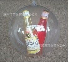 充氣球 充氣PVC球中海豚 外層透明 內(nèi)存蘭色鯨魚  可來圖訂做原始圖片2