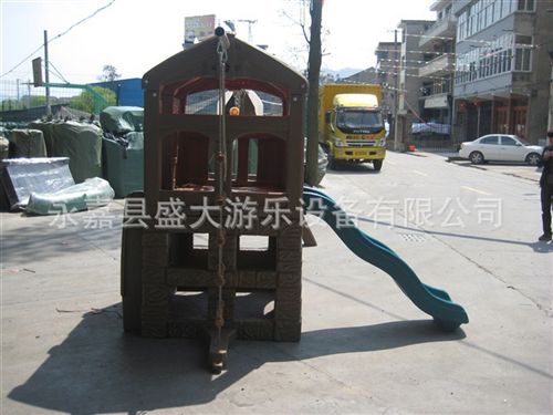 滑梯秋千樂(lè)園系列 大自然森林游樂(lè)場(chǎng) 幼兒秋千游戲屋 游戲屋 大型秋千滑梯組合原始圖片3