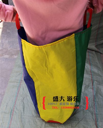 感統訓練器材 雙層跳跳袋.成人袋鼠跳袋 感統訓練器材.親子玩具教具.兒童跳袋原始圖片2