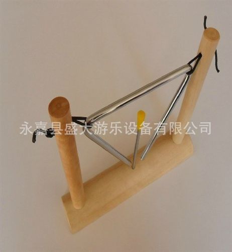 奧爾夫樂器 奧爾夫樂器幼兒園音樂室兒童玩具音樂教室樂器帶架三角鐵原始圖片2