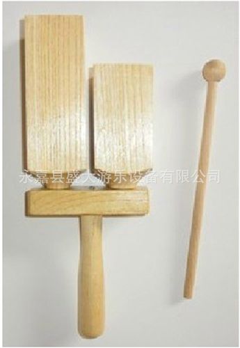 奧爾夫樂器 幼兒園樂器*兒童親子教具*打擊樂器*奧爾夫樂器散件*木制四鈴板镲