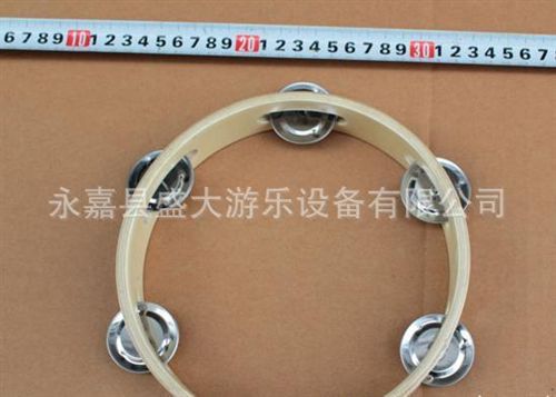 奧爾夫樂器 早教親子園玩具 幼兒園兒童奧爾夫樂器教具 原木鈴鼓圈 兒童樂器原始圖片2