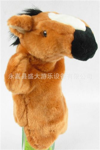 幼兒園頭飾面具手偶 爆熱賣 超可愛動物手偶手偶獅子造型tj沖人氣原始圖片2