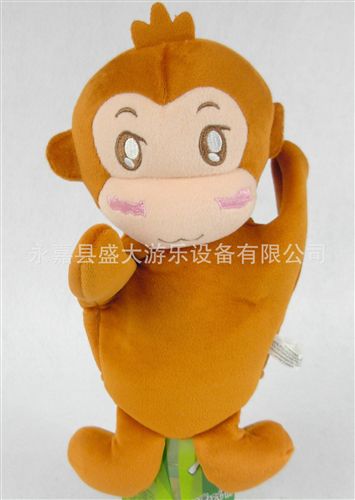 幼兒園頭飾面具手偶 超可愛動物手指偶 手偶 給寶寶講故事好伙伴 小豬原始圖片3