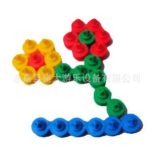 桌面玩具/積木 小天地 桌面拼插 塑料積木 兒童 幼兒園早教益智玩具原始圖片2