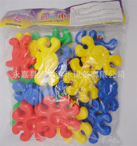 桌面玩具/積木 小精靈 桌面拼插 塑料積木 兒童 幼兒園早教益智玩具 笑臉積木原始圖片3
