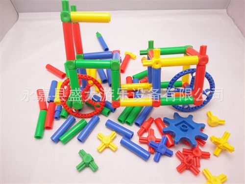 桌面玩具/積木 小靈通 桌面拼插 塑料積木 兒童 幼兒園早教益智玩具