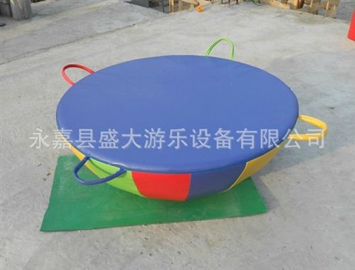 軟體運動組合 感統訓練器材 軟體教玩具 幼兒園健身用品兒童平衡軟體大陀螺原始圖片2