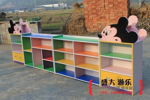 幼兒園家具/教具 親子園教室配套設(shè)施gd玩具架三組B兒童收納架 儲(chǔ)物架幼兒園必備