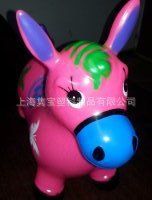 跳跳馬 廠家大量出售跳跳馬兒童玩具加厚防爆充氣環(huán)保跳跳鹿益智玩具批發(fā)