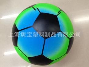 彩排球  上海雋寶廠家專業生產PVC彩色排球 專業沙灘排球 PVC玩具球