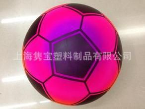 彩排球  上海雋寶廠家專業生產PVC彩色排球 專業沙灘排球 PVC玩具球
