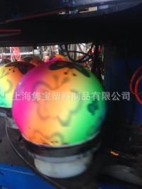 彩排球  廠家 彩虹沙灘排球 兒童運動加厚充氣玩具 排球 自產自銷質量保證