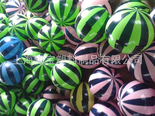 彩排球  上海雋寶廠家專業生產PVC彩色排球 專業沙灘排球 PVC玩具球